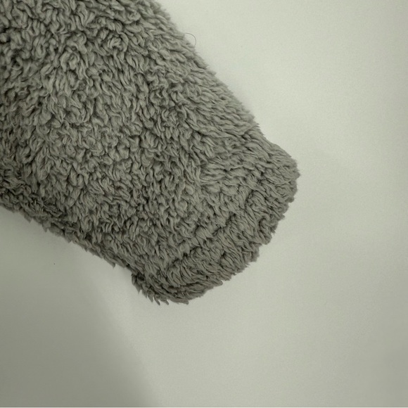 Patagonia Women's Size Large Los Gatos 1/4 Zip Soft Fleece Jacket Gray pullover - Picture 6 of 8